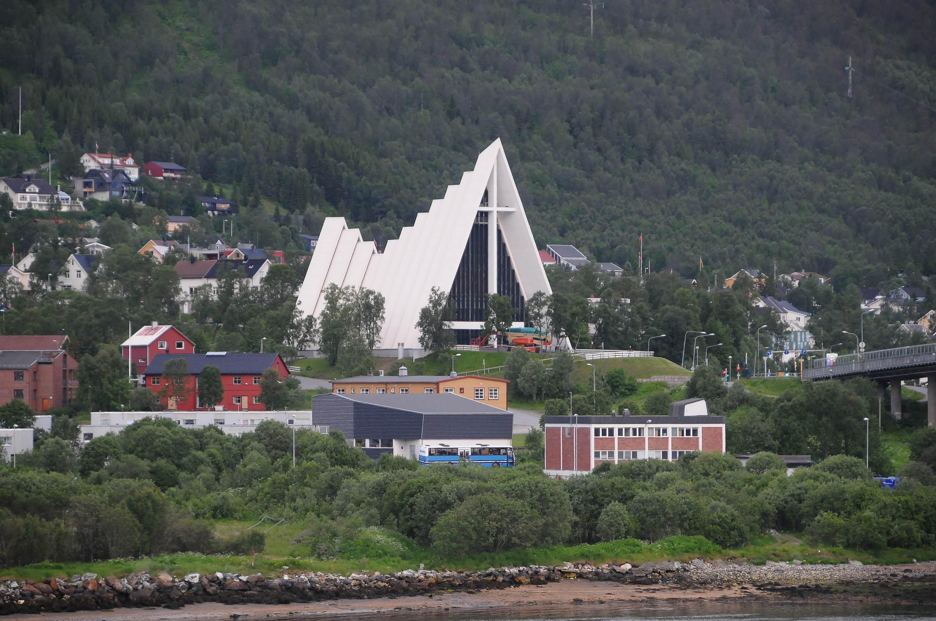 Tromsø gegen 23:45 Uhr